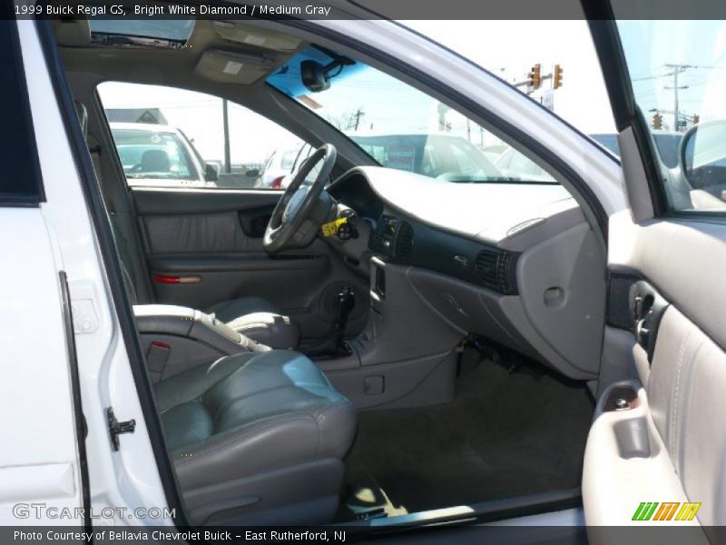 Bright White Diamond / Medium Gray 1999 Buick Regal GS