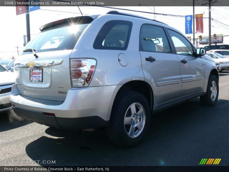 Silverstone Metallic / Light Gray 2008 Chevrolet Equinox LS