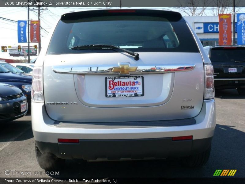 Silverstone Metallic / Light Gray 2008 Chevrolet Equinox LS