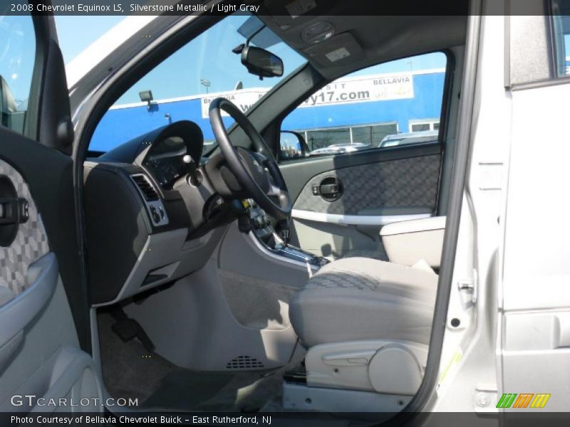Silverstone Metallic / Light Gray 2008 Chevrolet Equinox LS