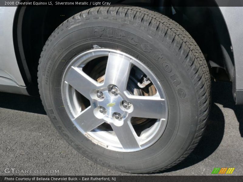 Silverstone Metallic / Light Gray 2008 Chevrolet Equinox LS