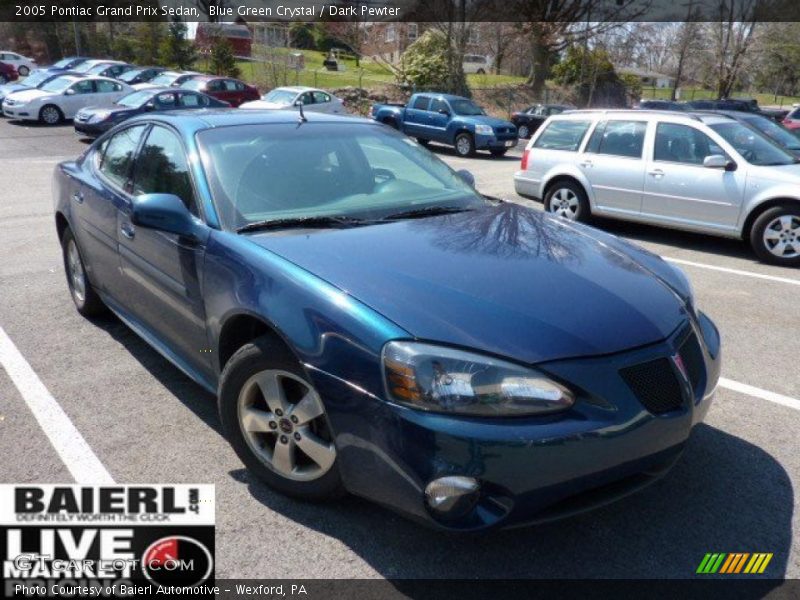 Blue Green Crystal / Dark Pewter 2005 Pontiac Grand Prix Sedan