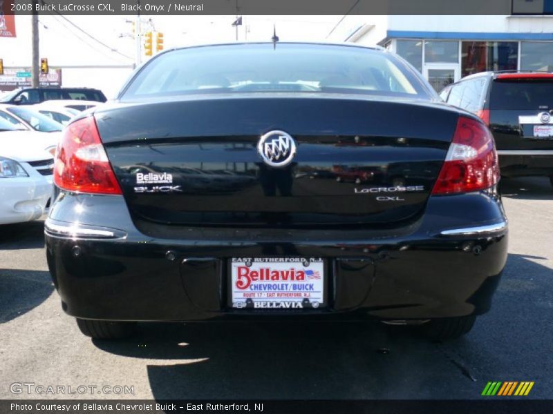 Black Onyx / Neutral 2008 Buick LaCrosse CXL