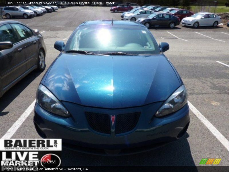 Blue Green Crystal / Dark Pewter 2005 Pontiac Grand Prix Sedan