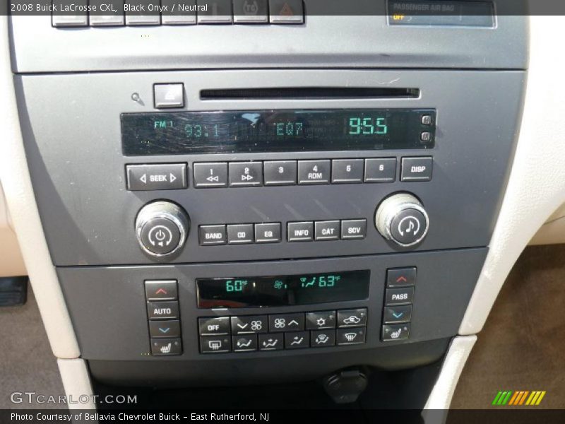 Black Onyx / Neutral 2008 Buick LaCrosse CXL