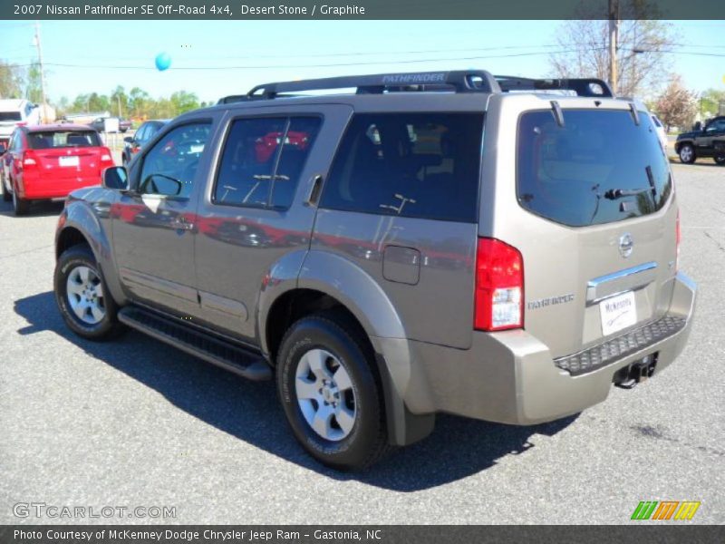 Desert Stone / Graphite 2007 Nissan Pathfinder SE Off-Road 4x4
