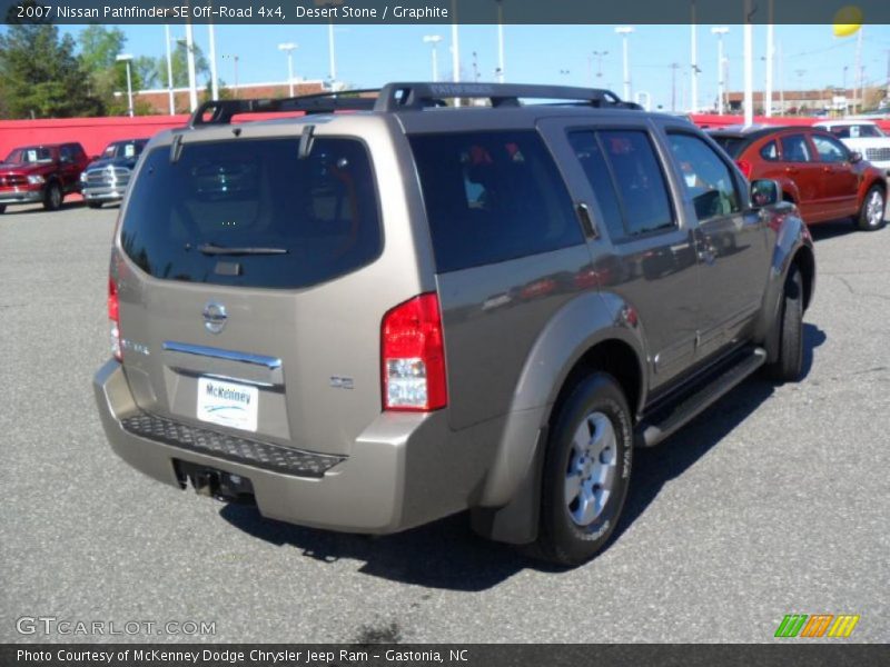 Desert Stone / Graphite 2007 Nissan Pathfinder SE Off-Road 4x4