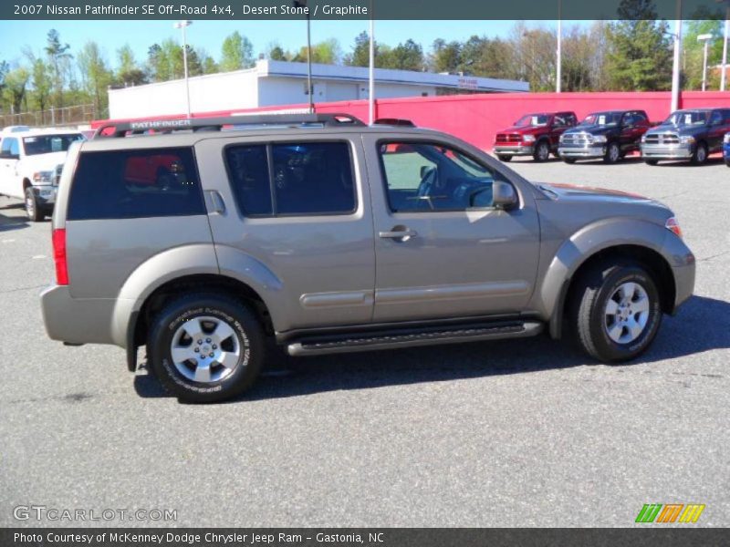 Desert Stone / Graphite 2007 Nissan Pathfinder SE Off-Road 4x4