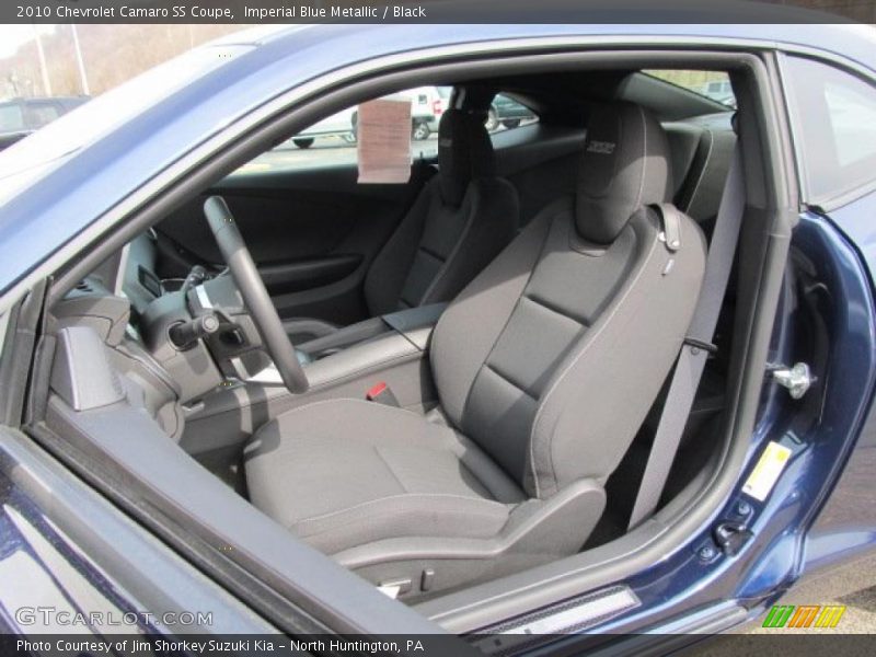 Imperial Blue Metallic / Black 2010 Chevrolet Camaro SS Coupe