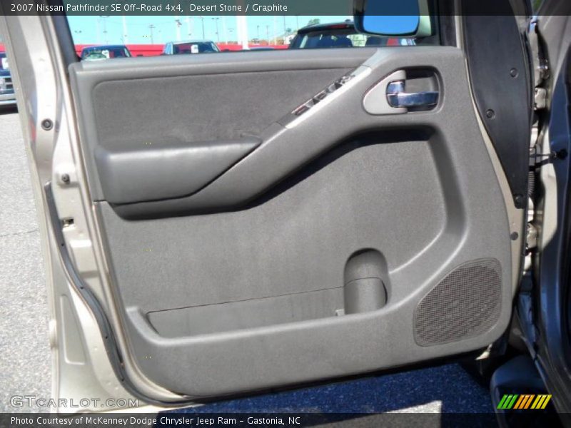 Desert Stone / Graphite 2007 Nissan Pathfinder SE Off-Road 4x4