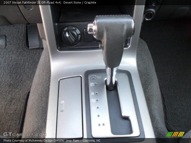 Desert Stone / Graphite 2007 Nissan Pathfinder SE Off-Road 4x4