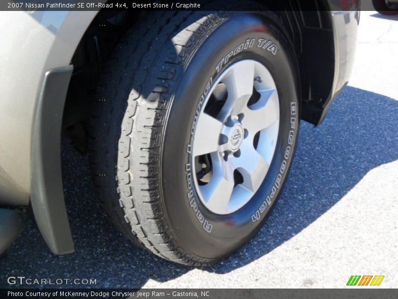 Desert Stone / Graphite 2007 Nissan Pathfinder SE Off-Road 4x4