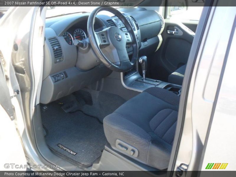 Desert Stone / Graphite 2007 Nissan Pathfinder SE Off-Road 4x4