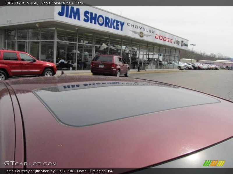 Noble Spinel Mica / Black 2007 Lexus LS 460