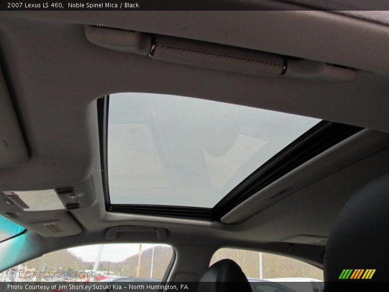Noble Spinel Mica / Black 2007 Lexus LS 460