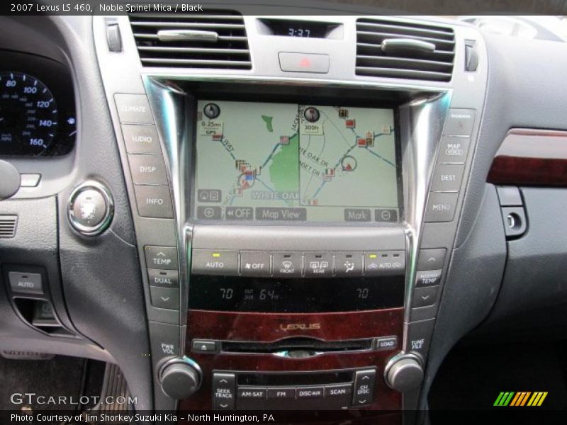 Navigation of 2007 LS 460