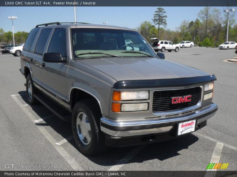 Pewter Metallic / Neutral 1999 GMC Yukon SLT 4x4
