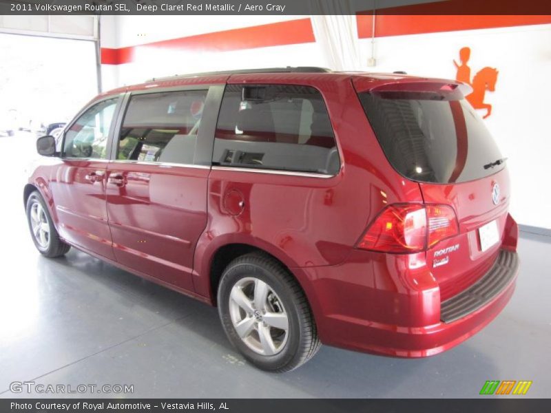 Deep Claret Red Metallic / Aero Gray 2011 Volkswagen Routan SEL