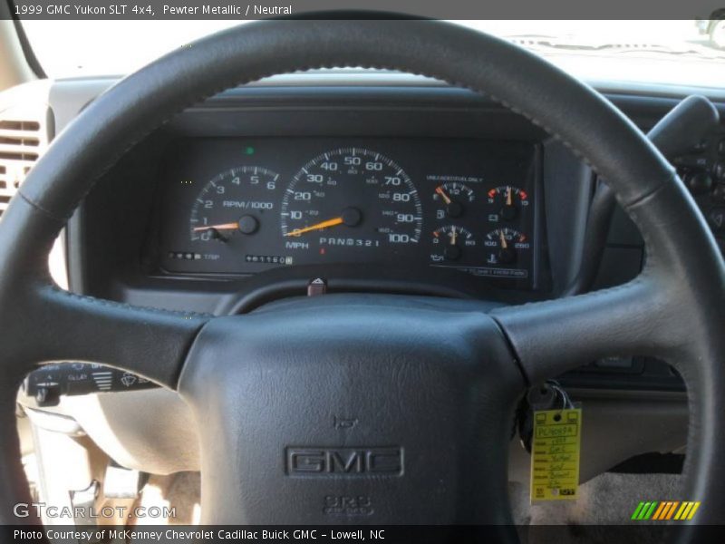 Pewter Metallic / Neutral 1999 GMC Yukon SLT 4x4