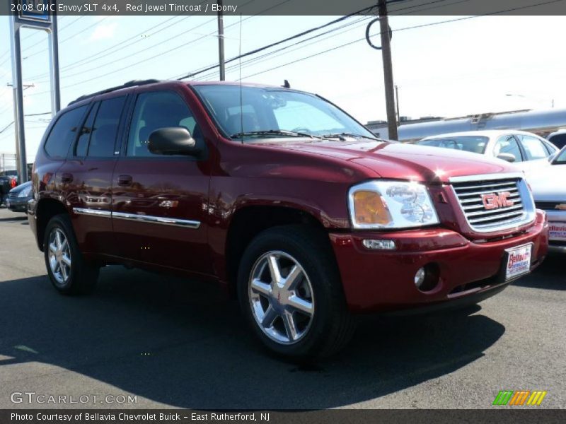 Red Jewel Tintcoat / Ebony 2008 GMC Envoy SLT 4x4