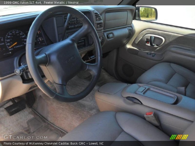 Pewter Metallic / Neutral 1999 GMC Yukon SLT 4x4