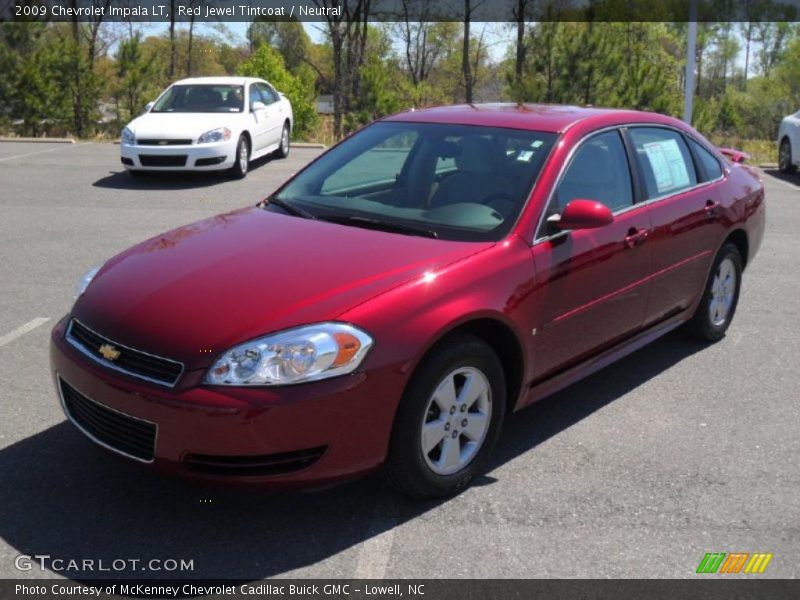 Red Jewel Tintcoat / Neutral 2009 Chevrolet Impala LT