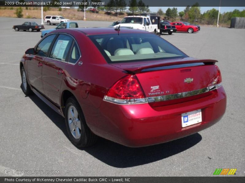 Red Jewel Tintcoat / Neutral 2009 Chevrolet Impala LT