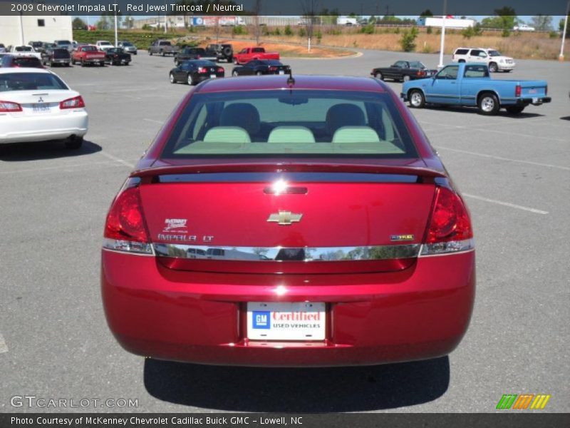 Red Jewel Tintcoat / Neutral 2009 Chevrolet Impala LT