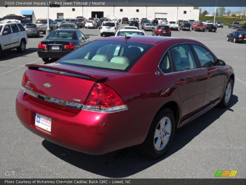 Red Jewel Tintcoat / Neutral 2009 Chevrolet Impala LT