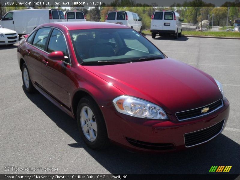 Red Jewel Tintcoat / Neutral 2009 Chevrolet Impala LT