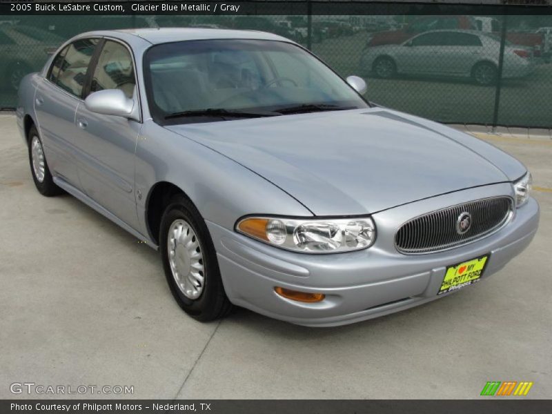 Glacier Blue Metallic / Gray 2005 Buick LeSabre Custom