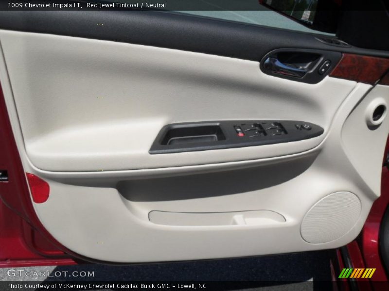 Red Jewel Tintcoat / Neutral 2009 Chevrolet Impala LT