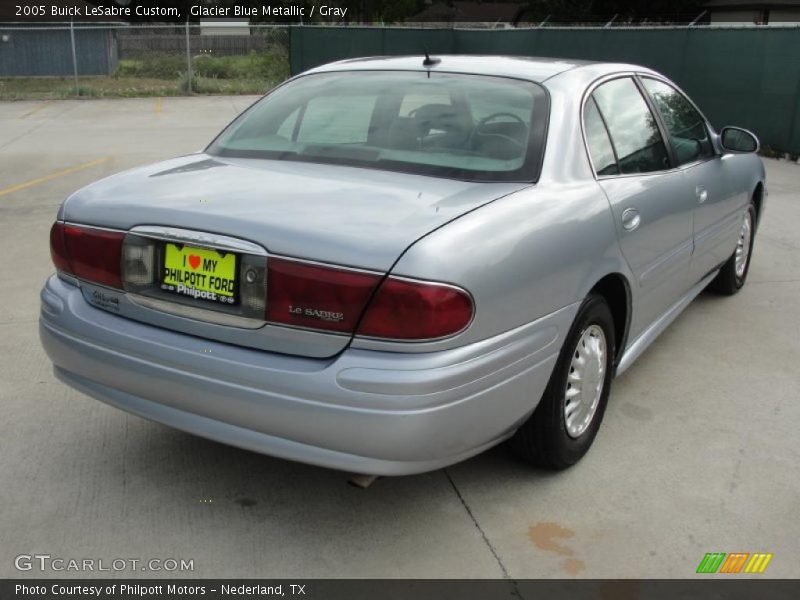 Glacier Blue Metallic / Gray 2005 Buick LeSabre Custom