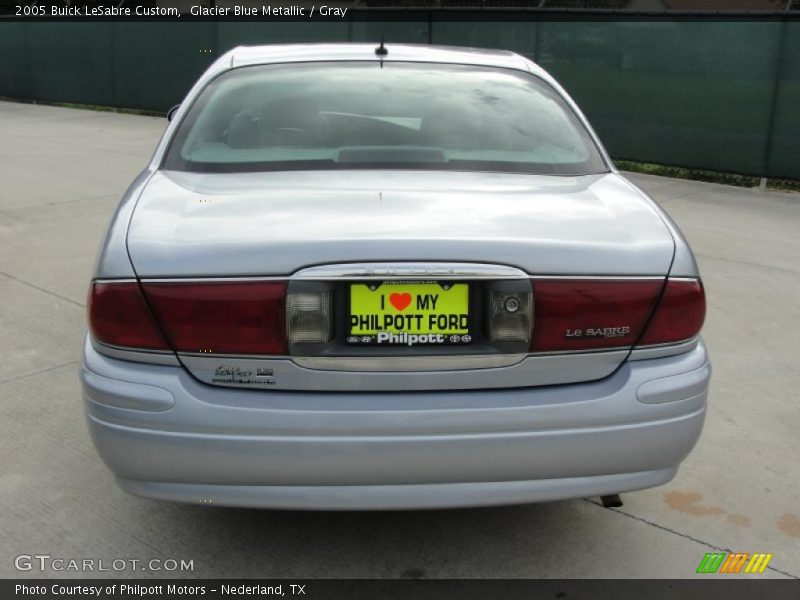 Glacier Blue Metallic / Gray 2005 Buick LeSabre Custom