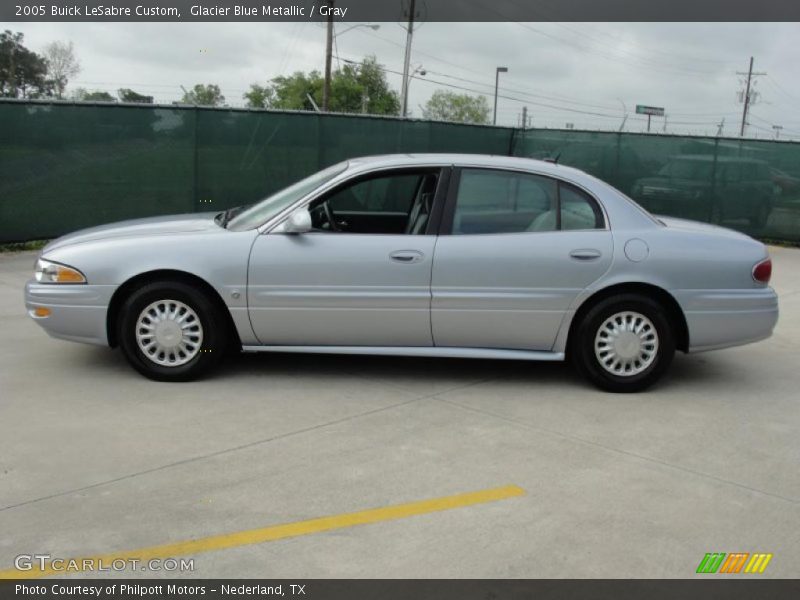 Glacier Blue Metallic / Gray 2005 Buick LeSabre Custom