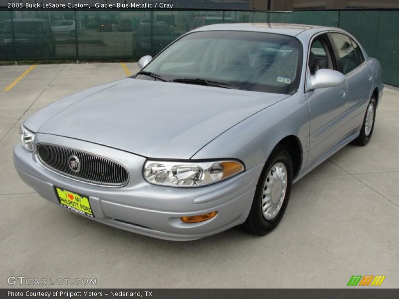 Glacier Blue Metallic / Gray 2005 Buick LeSabre Custom