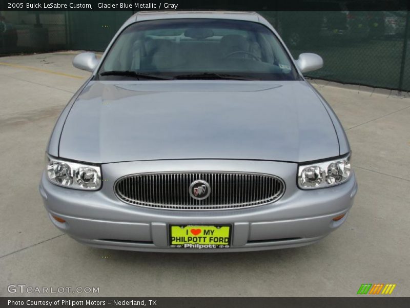 Glacier Blue Metallic / Gray 2005 Buick LeSabre Custom