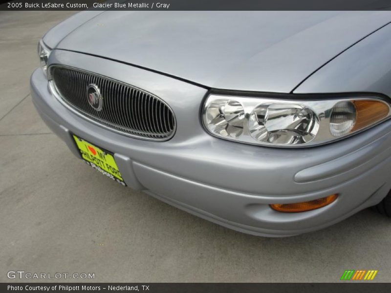 Glacier Blue Metallic / Gray 2005 Buick LeSabre Custom