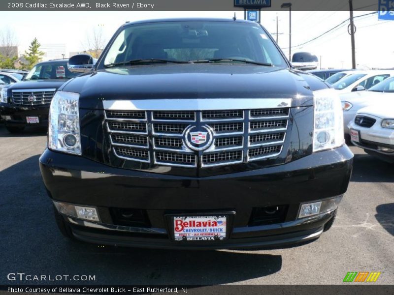 Black Raven / Ebony 2008 Cadillac Escalade AWD