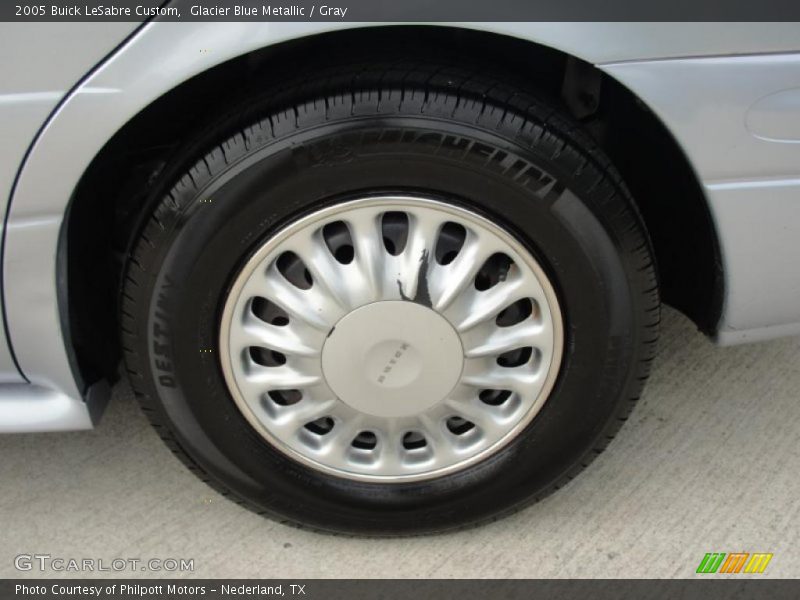 Glacier Blue Metallic / Gray 2005 Buick LeSabre Custom