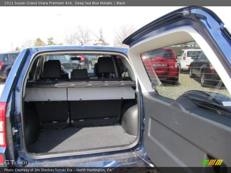 Deep Sea Blue Metallic / Black 2011 Suzuki Grand Vitara Premium 4x4