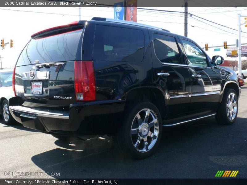 Black Raven / Ebony 2008 Cadillac Escalade AWD