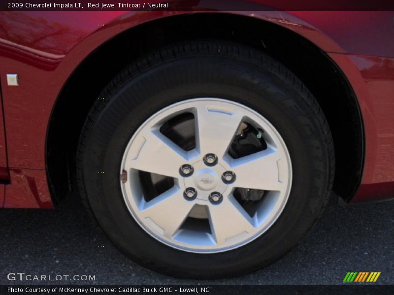 Red Jewel Tintcoat / Neutral 2009 Chevrolet Impala LT