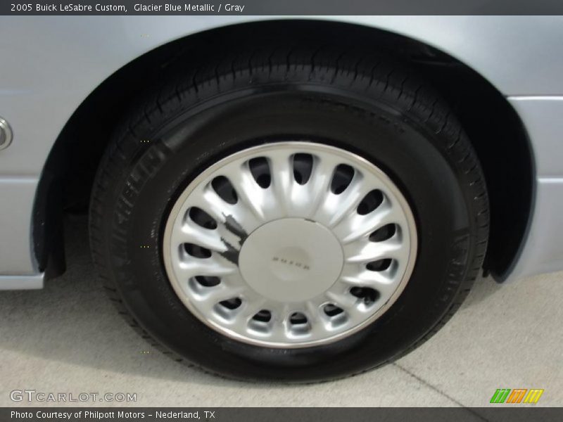 Glacier Blue Metallic / Gray 2005 Buick LeSabre Custom