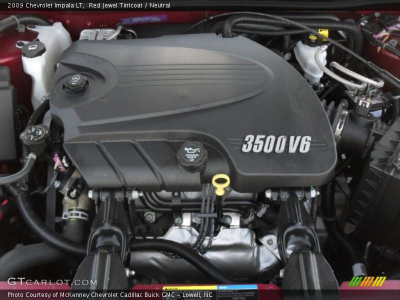 Red Jewel Tintcoat / Neutral 2009 Chevrolet Impala LT
