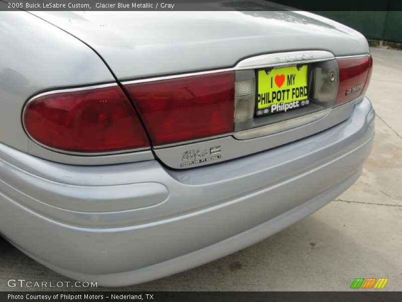 Glacier Blue Metallic / Gray 2005 Buick LeSabre Custom