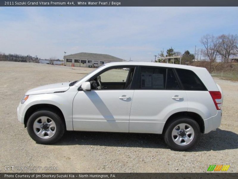  2011 Grand Vitara Premium 4x4 White Water Pearl