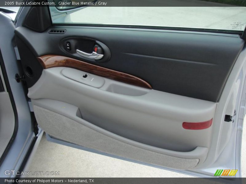 Glacier Blue Metallic / Gray 2005 Buick LeSabre Custom