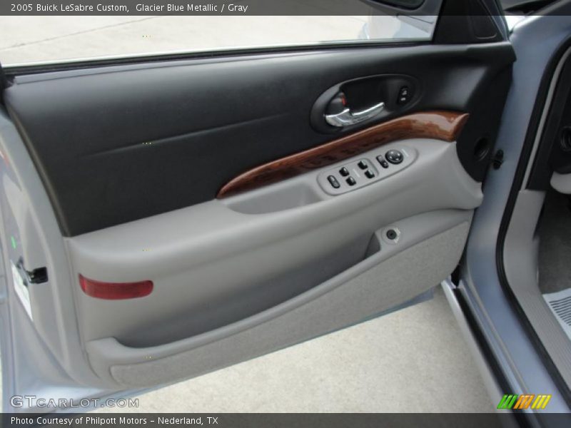 Glacier Blue Metallic / Gray 2005 Buick LeSabre Custom