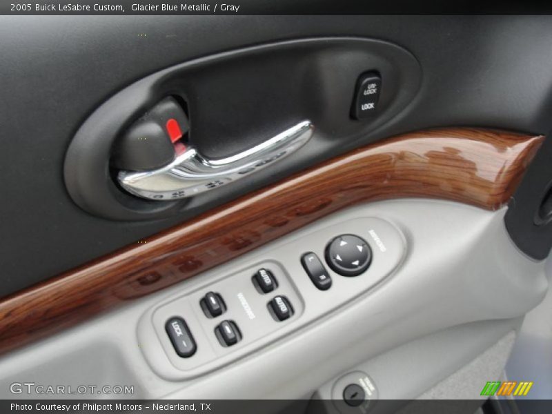 Glacier Blue Metallic / Gray 2005 Buick LeSabre Custom